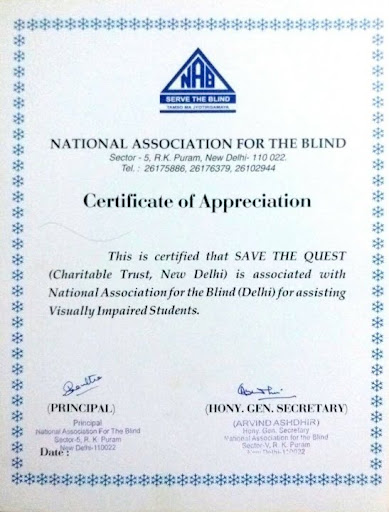 National Association for the Blind